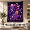 Arazzo Poppy Playtime, Testo Personalizzato su Misura, Arazzo da Appendere a Parete per Soggiorno Decorazione Murale per la Casa