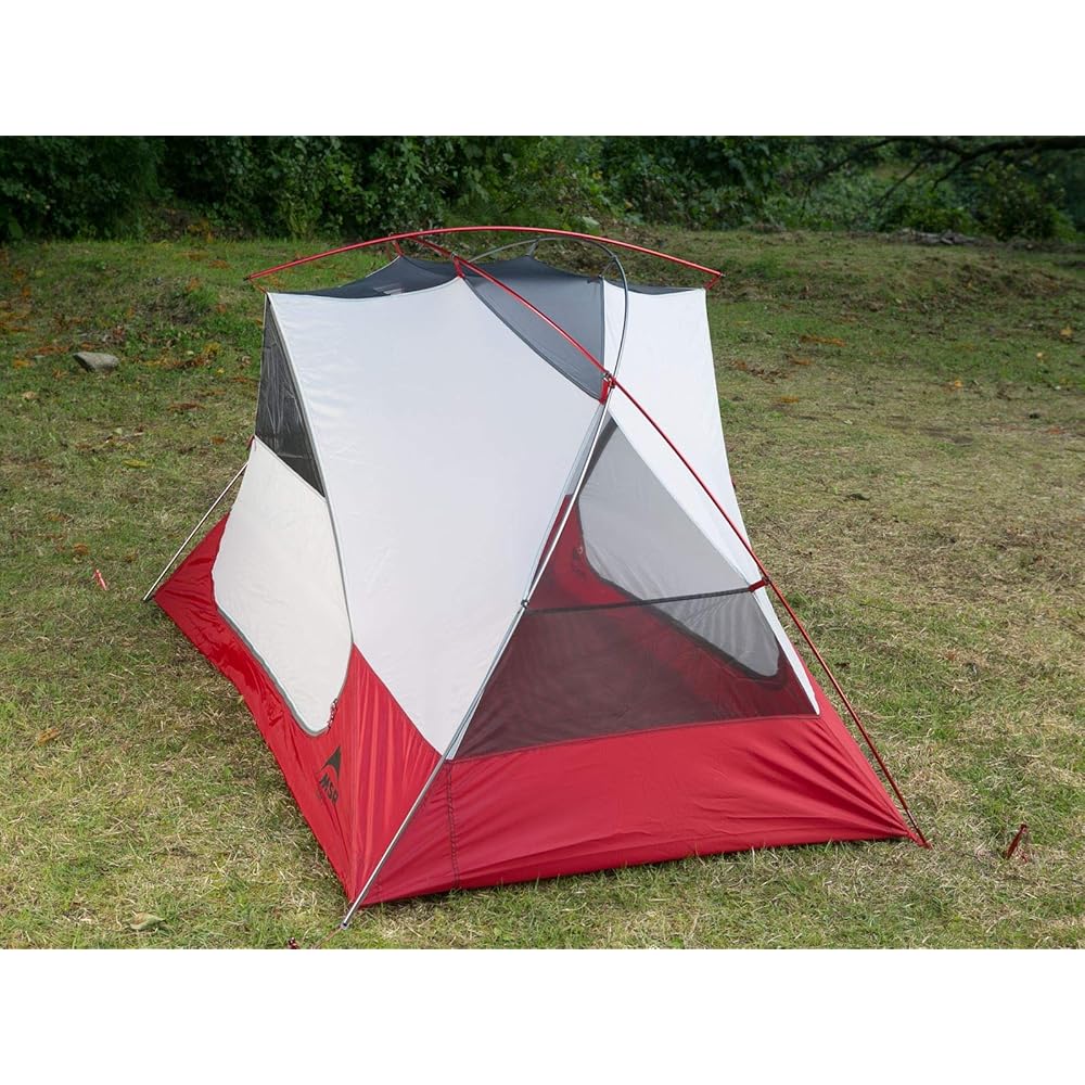 MSR Outdoor Elixir-2 Backpacking Tent (2-Person), Lightweight, with Groundsheet (Footprint), Product Number: 37411 (Official Japanese Product)