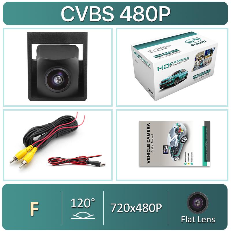 

GreenYi HD AHD 1080P 170-градусная камера заднего вида с объективом «рыбий глаз» для нового автомобиля Ssangyong Actyon Korando