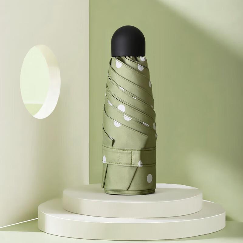 Xu Qing Compact 5-Fold Dual-Use Folding Umbrella