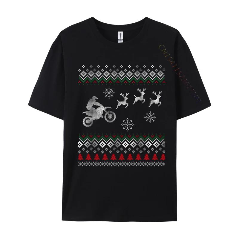 Ugly Christmas Motorcycle Rider T-Shirt