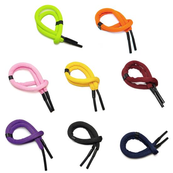 8 Pcs Floating Sunglasses Straps for Water Adjustable Glasses Float Safety Rope for Men Women Buoyant Eyewear Retainer for Boating Kayaking Fishing