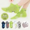 LANGSHA Boys' Pure Cotton Sport Ankle Socks