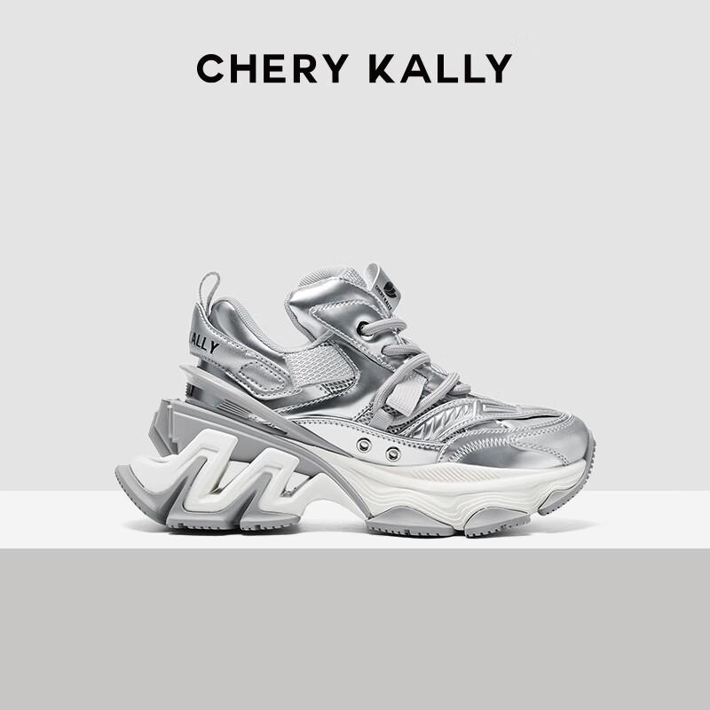 CHERY KALLY Women's Fashion Platform Dad Sneakers