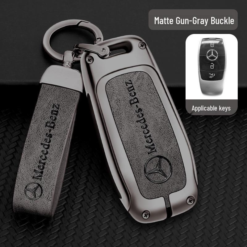 Mercedes Key Case for E300L, New C-Class, 260L, GLC, A200L, GLA, GLB Models