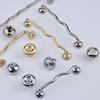 Wavy Rust Resistant Cabinet Door Handles Zinc Alloy Sleek Pulls for Bedroom Wardrobe Cupboard Home Upgrade