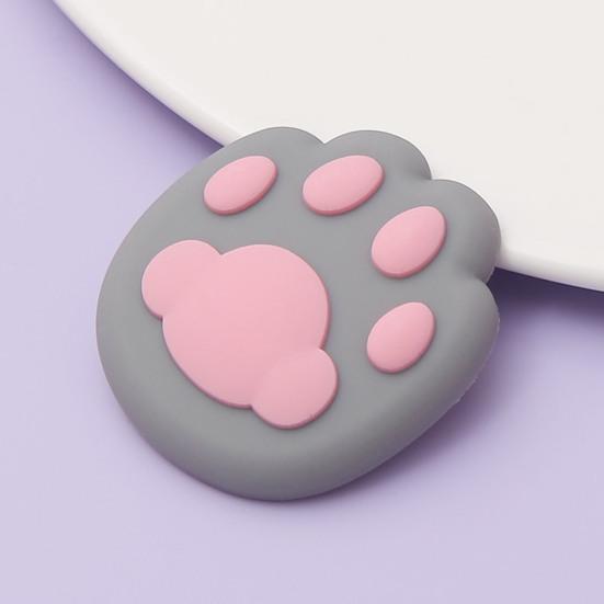 1Pcs 3D Cat Paw Wall Bumper Self-Adhesive Door Stopper Wall Protector Door Handle Wall Guard Shield Anti-collision Silencer Pad Buffer Sticker