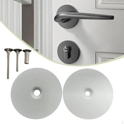 Door Hole Cover Plate Replacement 6.7cm Parts Steel Knob for Hotel Residential Dorm