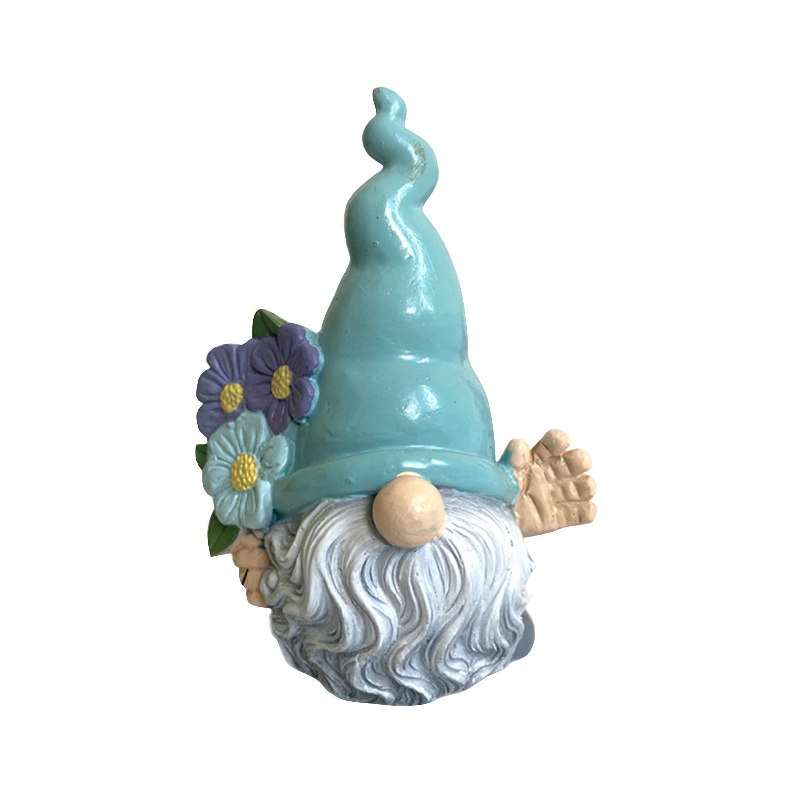 

Безликая кукла орнамент, милая статуя гнома, милый садовый гном, садовая фигурка, украшение, статуя гнома, декор гнома, украшение гнома, трехмерная смола One Size бежевый