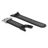 Silicone Quick Release Wristband Replacement Waterproof Accessory Silicone Watch Wristbands for SUUNTO AMBIT 1 Black Gray