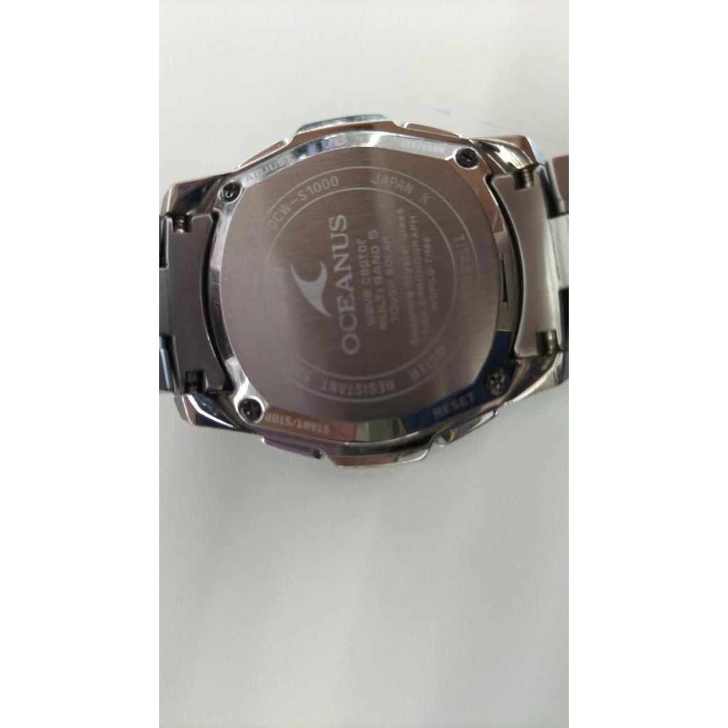 Used CASIO OCW-S1000 watch