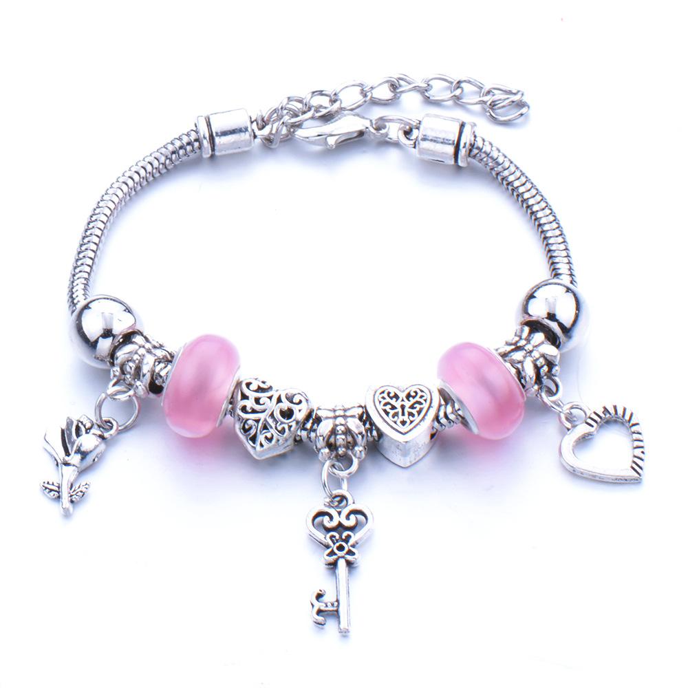Süßes Haustier-Thema Tieranhänger Armband mit Zinklegierung Hummerverschluss Modeschmuck