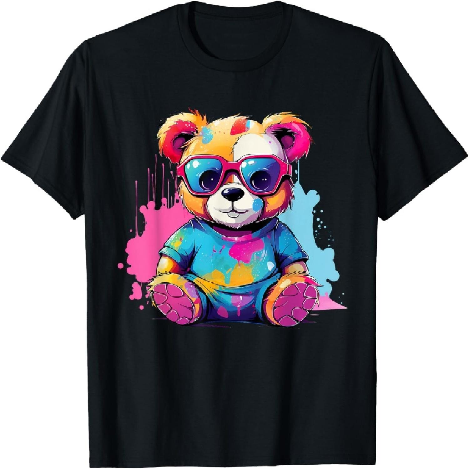 

Colorful Teddy Bear T-Shirt XXXXXL різнокольоровий