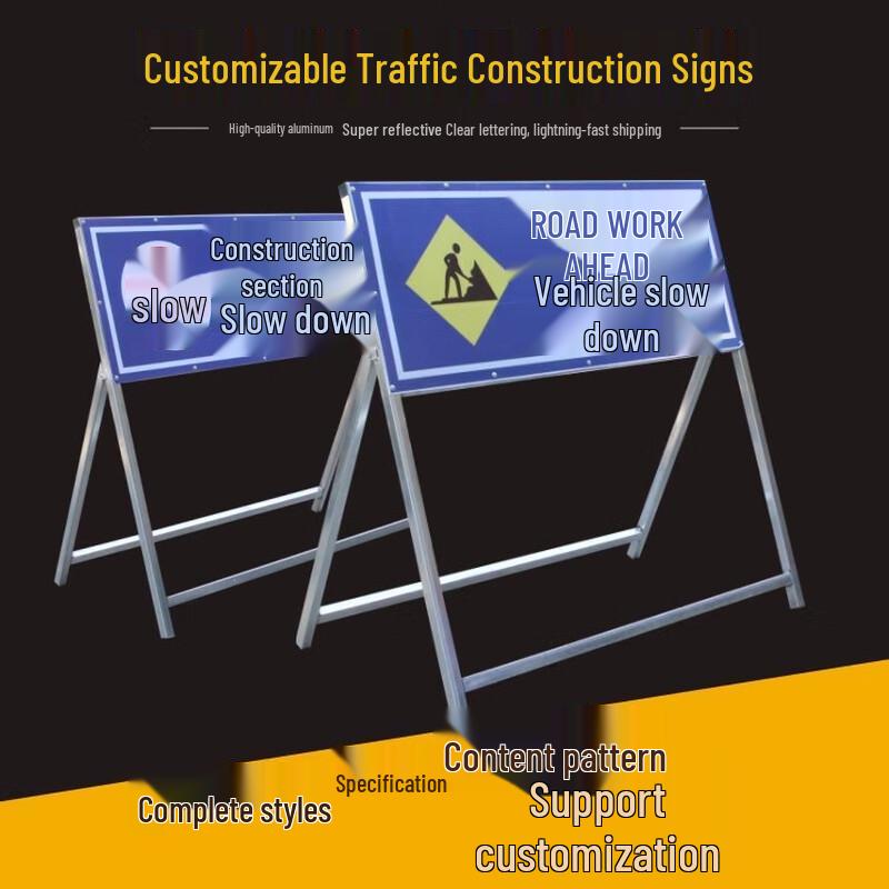 DODEM Construction Safety Warning Sign