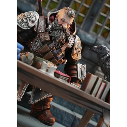 HiPlay Stars and Sails 1/12 Scale Eternal Expedition Series Dwarf Assassin Weldred Anvil Action Figure, Painted and Complete