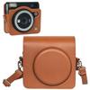 Esta capa de proteção para câmera é compatível com a Fujifilm Instax Square SQ40 instantânea é feita de PU personalizado vem com uma alça de ombro ajustável e é