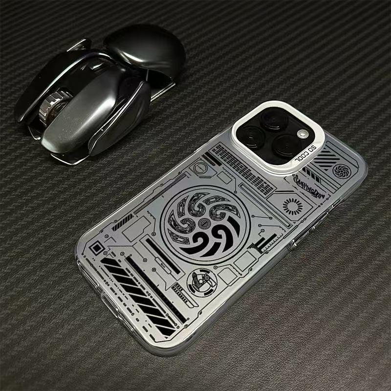 

Apple Circuit Compass Phone Case for 15ProMax/14/13/12/11/XR/XS/7P Cross-Border iPhone 16