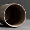 350ml Ceramic Mug Vintage Wooden Handle Handmade Japanese Style Office Coffee Cup