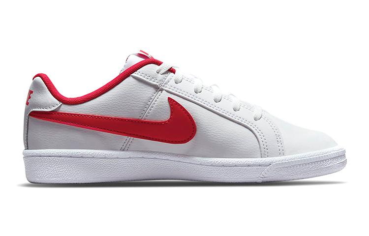 Nike Sneakersy Court Royale Niskie Białe/Czerwone GS 833535-101