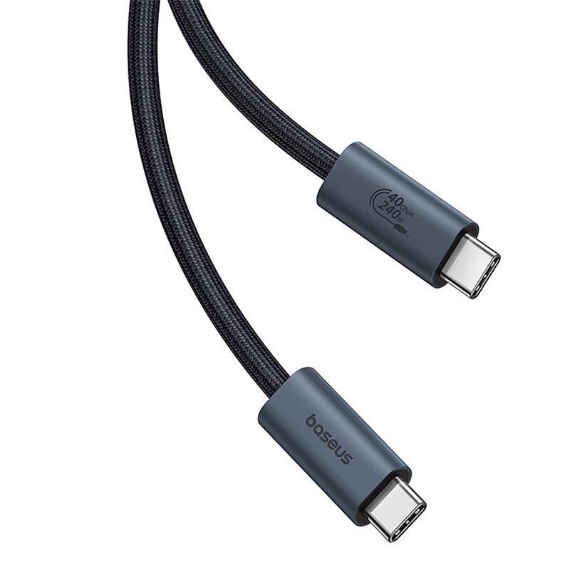 Kabel Szybkiego Ładowania Usb-C Do Usb-C Baseus Flash 2 240W 1M (Czarny)