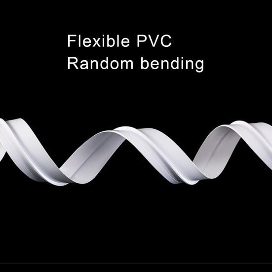 Door Bottom Sealing Strip Wear-Resistant Good Flexibility 3mm Thick PVC Adhesive Door Sweep