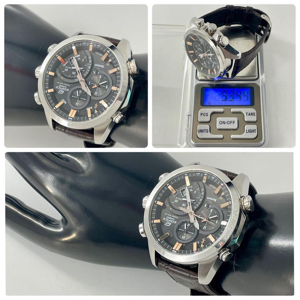 Used Working item CASIO EDIFICE EQB-501 Tough Solar YA0015