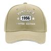 Vintage 1956 Retro Art Hip Hop Hat Fashion Outdoor Sports Sandwich Baseball Cap