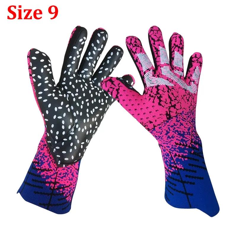 Latex-Torwarthandschuhe, verdickter Fußball, professioneller Schutz, Erwachsene, Teenager, Torwart, Fußball, Torwart-Fußballhandschuhe