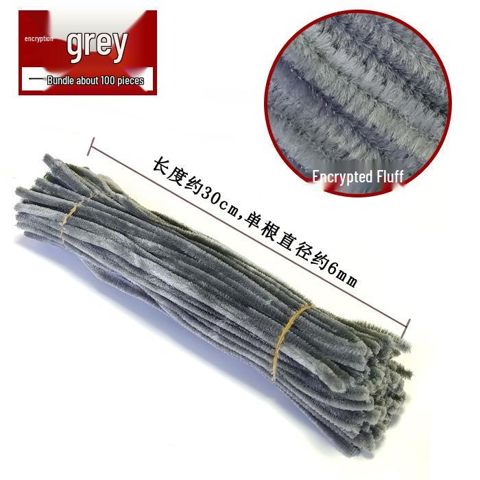 Super Dense Velvet Chenille Stems Sunflower Bouquet DIY Kit with Eco-Friendly Pipe Cleaners