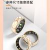 New Model R10 Waterproof Smart Ring - Heart Rate/Blood Oxygen/Blood Pressure Sports & Sleep Health Monitoring