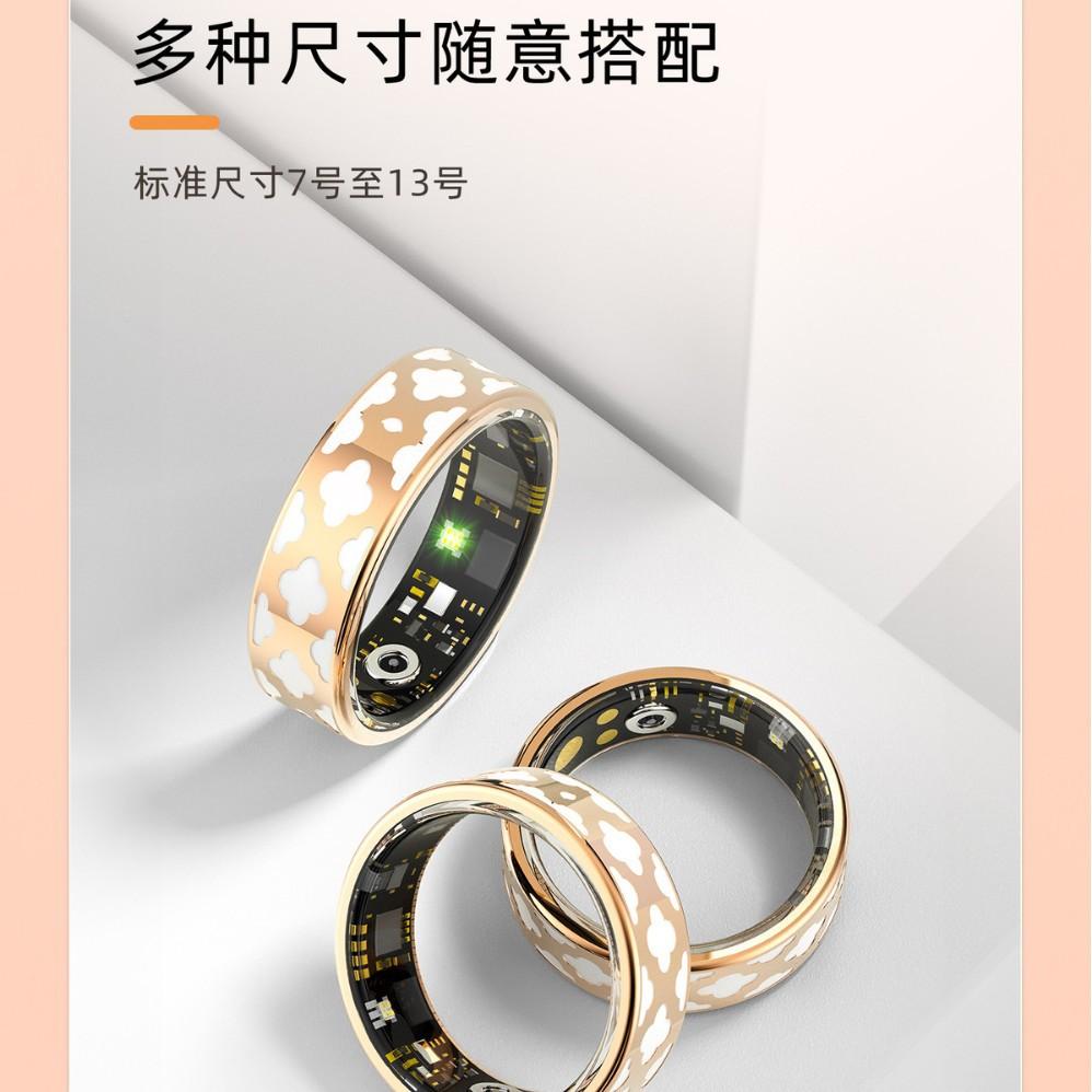 New Model R10 Waterproof Smart Ring - Heart Rate/Blood Oxygen/Blood Pressure Sports & Sleep Health Monitoring