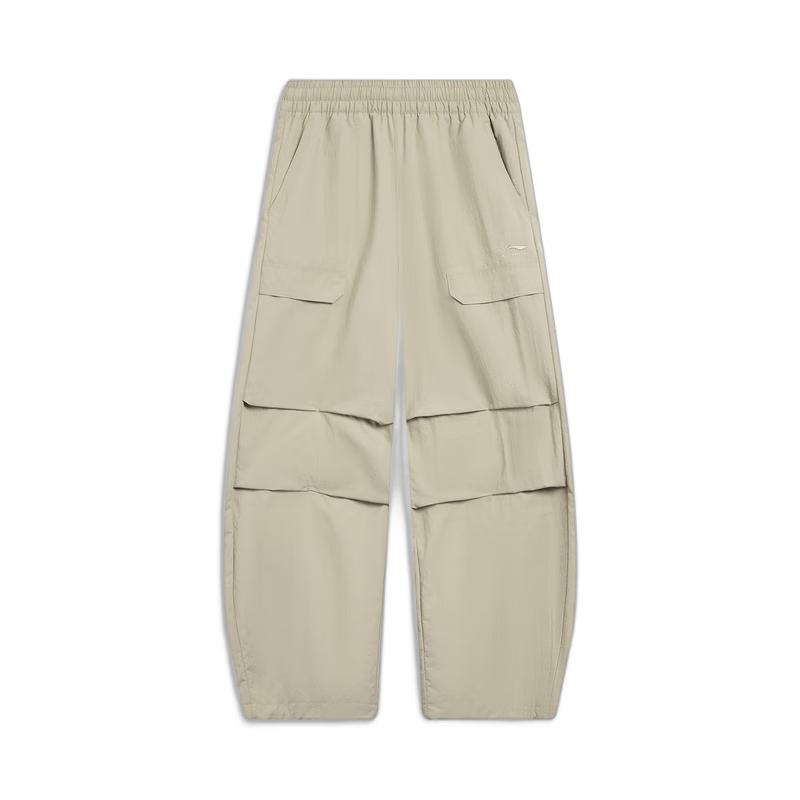 Li-Ning Women's Straight-Leg Cargo Sports Pants