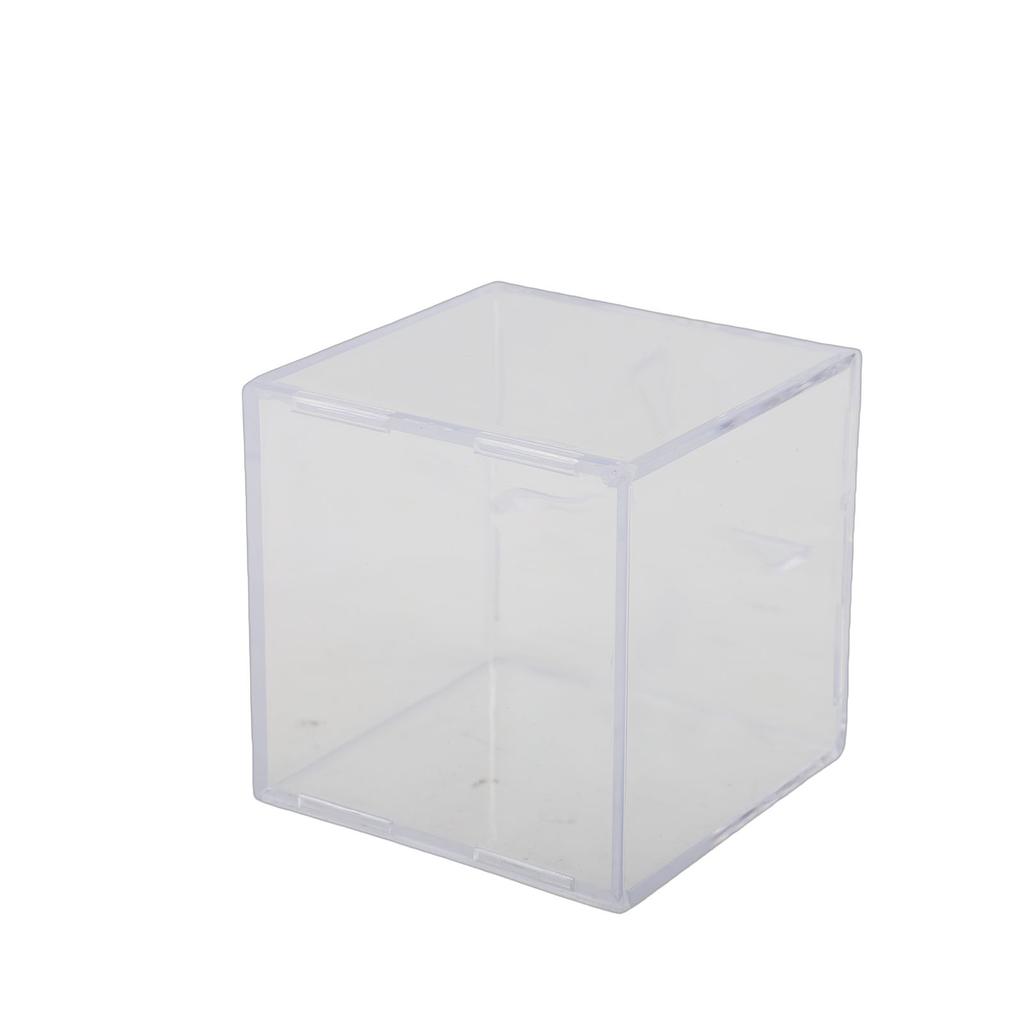 Baseball Display Case Acrylic Clear Cube Baseball Holder Protector Memorabilia Stand Box for Single Ball