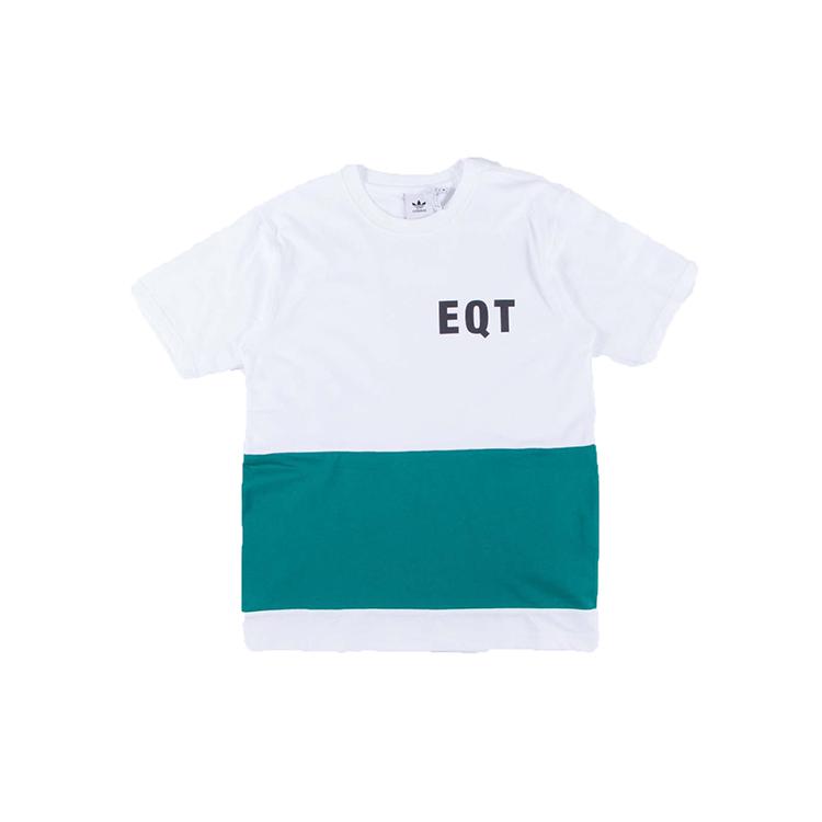 Мужская футболка Adidas Originals Белая Зеленая Разноцветная DH5230 XL
