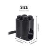 28mm CNC Aluminum Off-Road ATV Switches ON OFF Headlight Fog Light Switch Button Start Kill Horn Handlebar Control