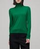 MUSINSA STANDARD WOMAN Women'S Merino Wool Blend High-Gauge Turtleneck Knit [Green]