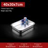 304 Stainless Steel Rectangular Buffet Tray with Lid