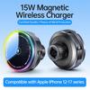 15W Magnetic Wireless Charger with 17mm Ball Base