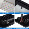 RGB LED Flood Light 10W/30W/50W/100W IP65 Waterproof Outdoor Color Changing Spotlight for Outdoor Garden Party Stage Building