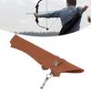 Archery   Quiver PU Leather Vintage Lightweight   Holder Bag with Metal Buckle for Outdoor Hunting Target Practicing