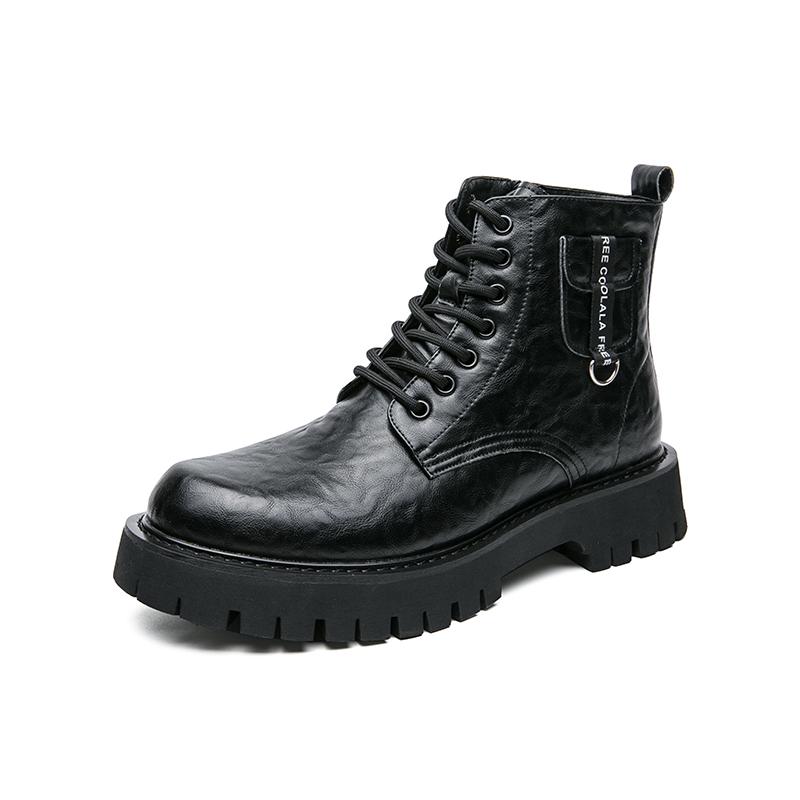 

Мужские новые удобные ботинки для отдыха на открытом воздухе, модная кожаная классическая осенняя обувь, брендовые прочные зимние ботинки для ходьбы, альпинизма и путешествий 43
