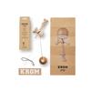 Kendama KROM POP Chrome Pop LOL Sticky Clear (Naked)
