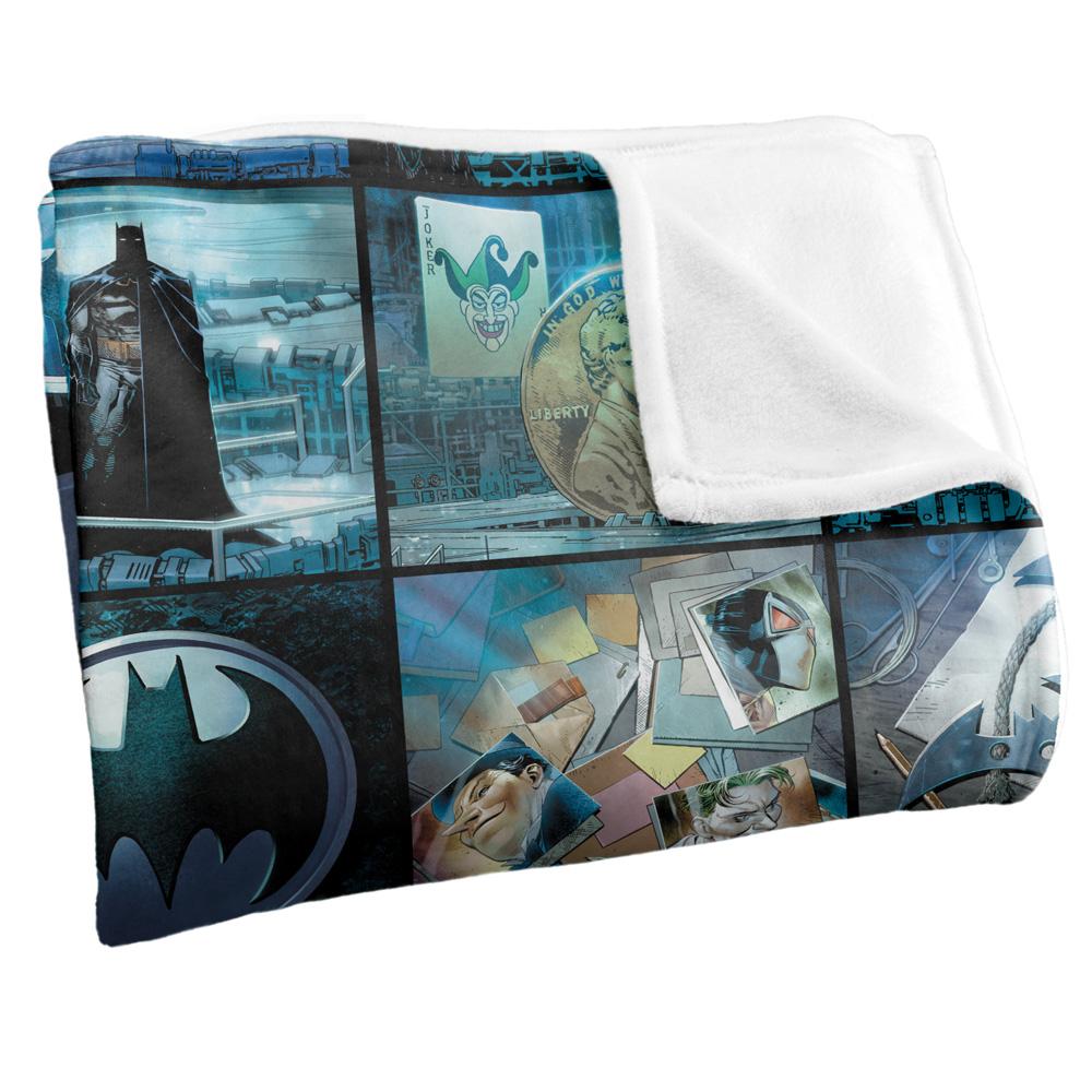Batman Batcave Montage Blanket