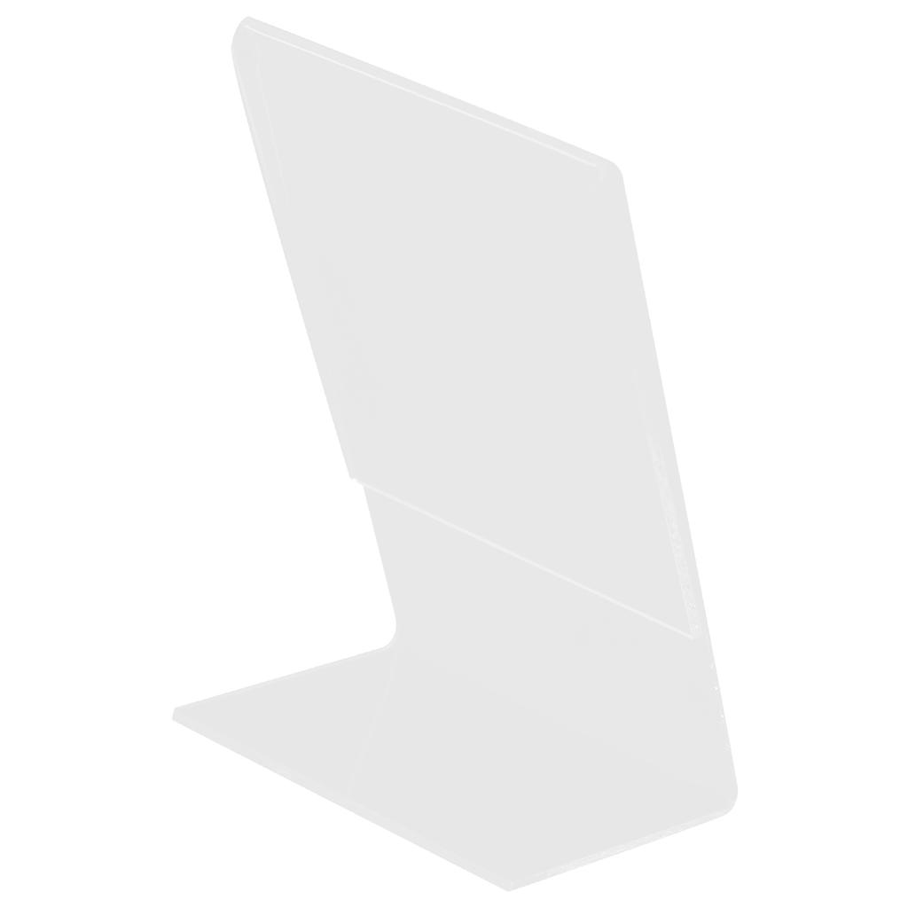 L Shape Clear Acrylic Photo Frame Holder Free Standing Portrait for Instax Mini 8 7s 25 50s 90 9 3 Inch Film