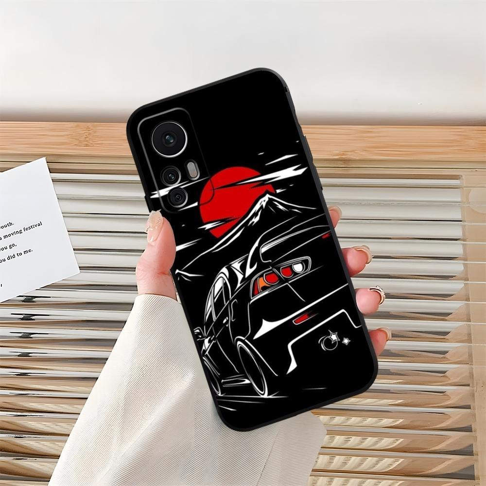 Japan JDM Sports Cars Male Men Phone Case For Xiaomi 15 13 14 10 12 11 Pro POCO F6 X6 X3 F5 X5 Pro Lite Ultra Shell Coque