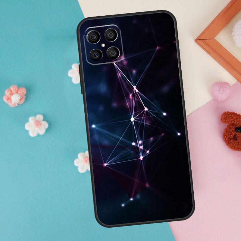 Lines Point Light Case For Honor 200 Pro 50 70 90 Lite X9a X8a X8 X9 X8b X9c X9b Honor Magic 7 5 6 Pro Cover