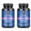 Magnesium Citrate Capsules, 500 Mg Per Serving, All-natural, Gluten-free, Suitable for Both Men and Women.