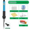 Digital Display Temperature Control Electric Soldering Iron Set for Home Repair & Welding