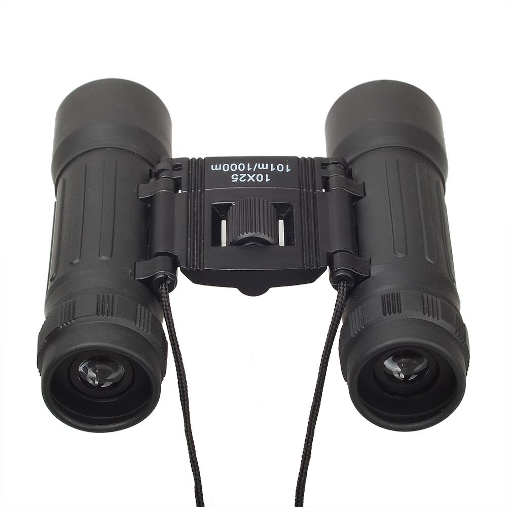 10x25 1000m Long Range Folding Mini Telescope Hd Powerful Binoculars For Outdoor Camping Tourism With Neck Rope