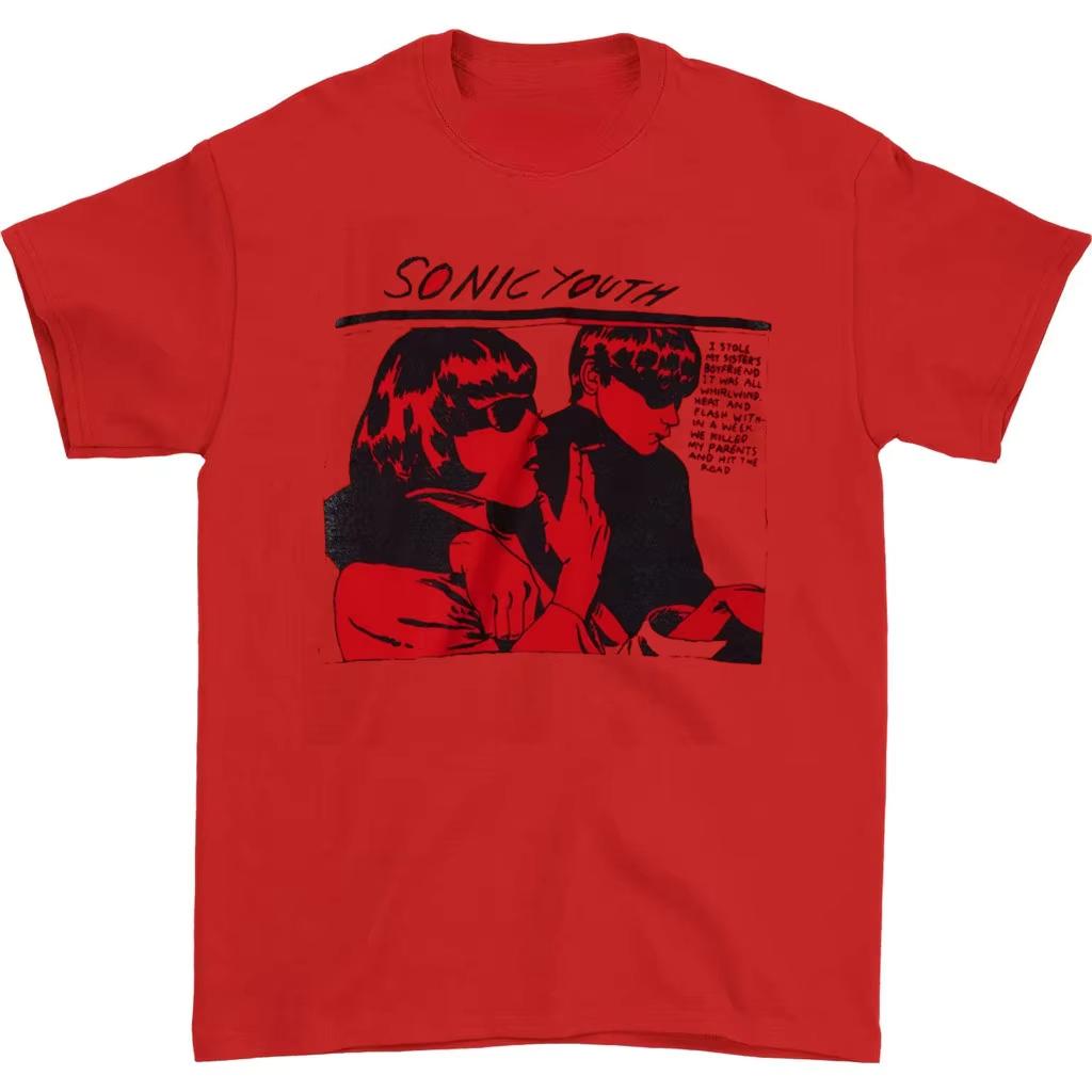 2026 Sonic Youth Sonic Youth Band Rock Punk Casual Tshirt Unisexs And Womens Luxury Band Brand Outdoor Leisure Unisex Top